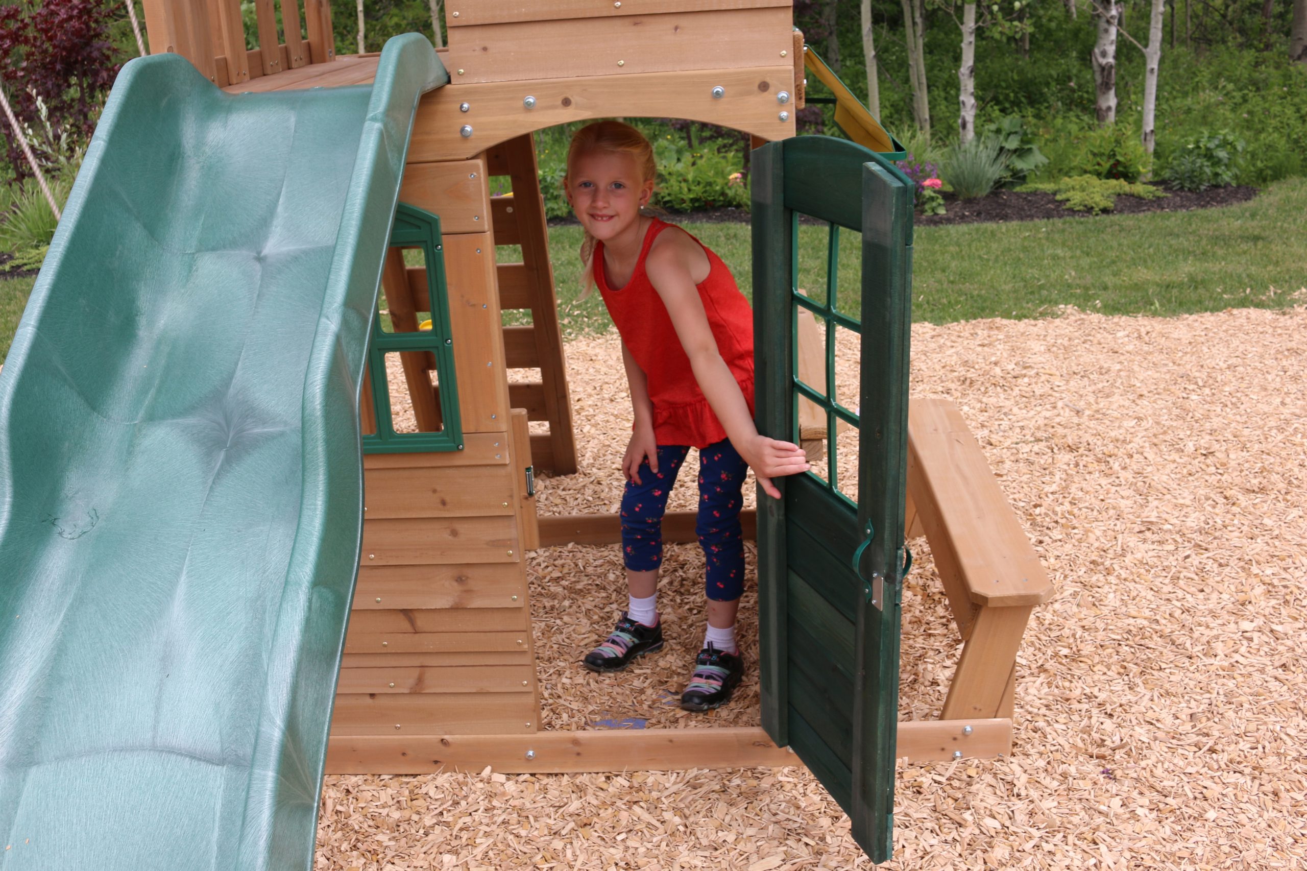 kidkraft windale wooden playset